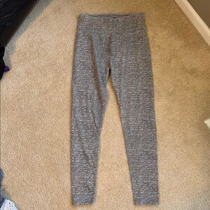 Justice Gray High-Waisted Leggings